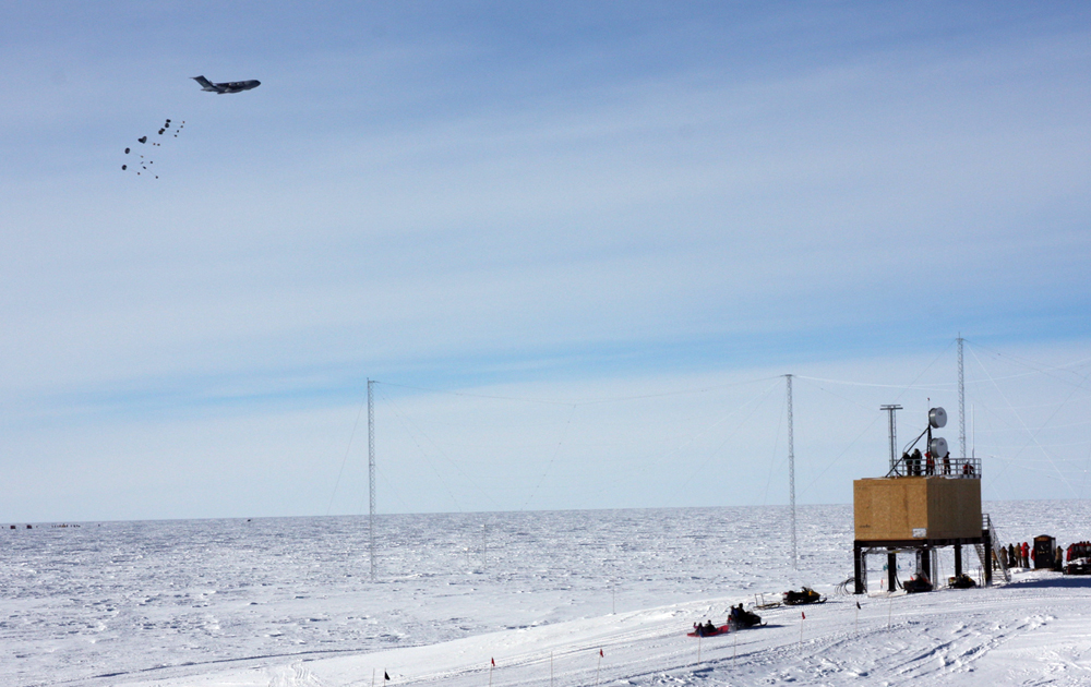 South Pole Air Drop